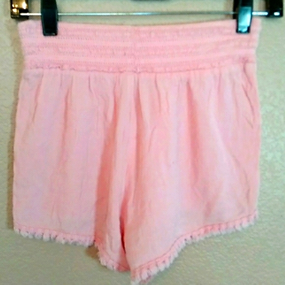 No Boundaries Girls (S/CH 3-5) Pink  Shorts - Picture 2 of 10